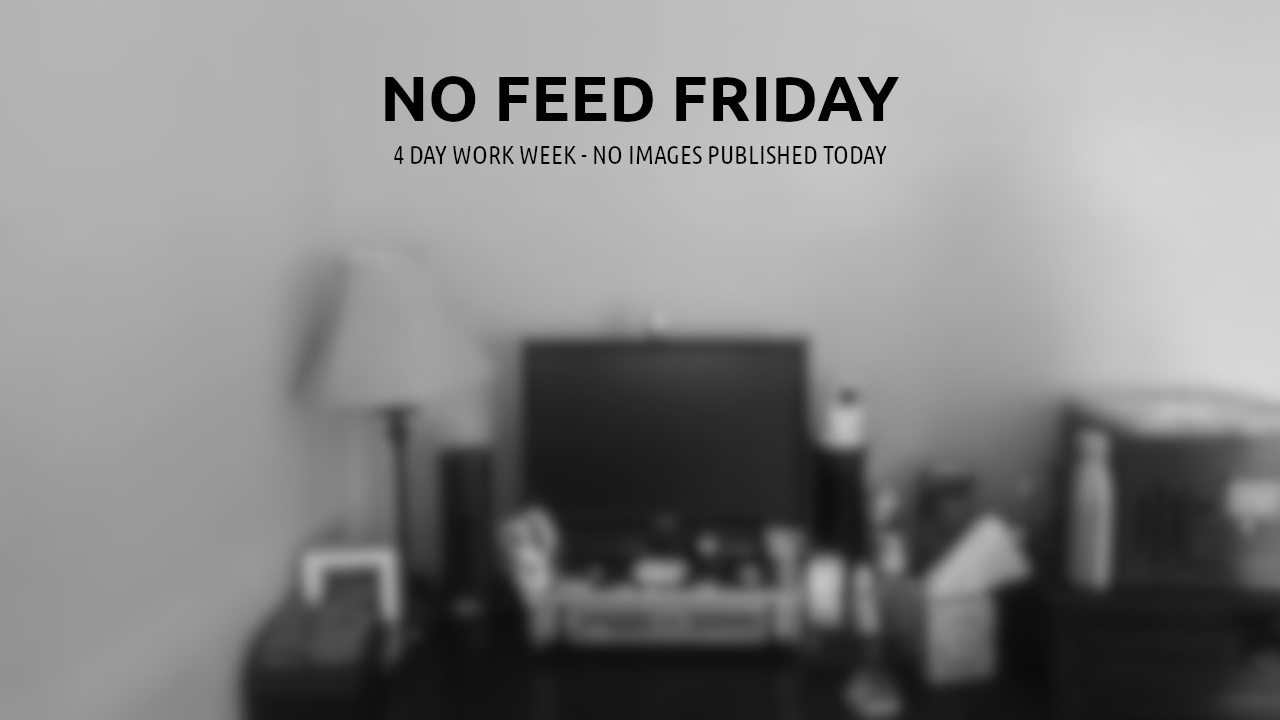 No image feed on Fridays due to 4 day work week